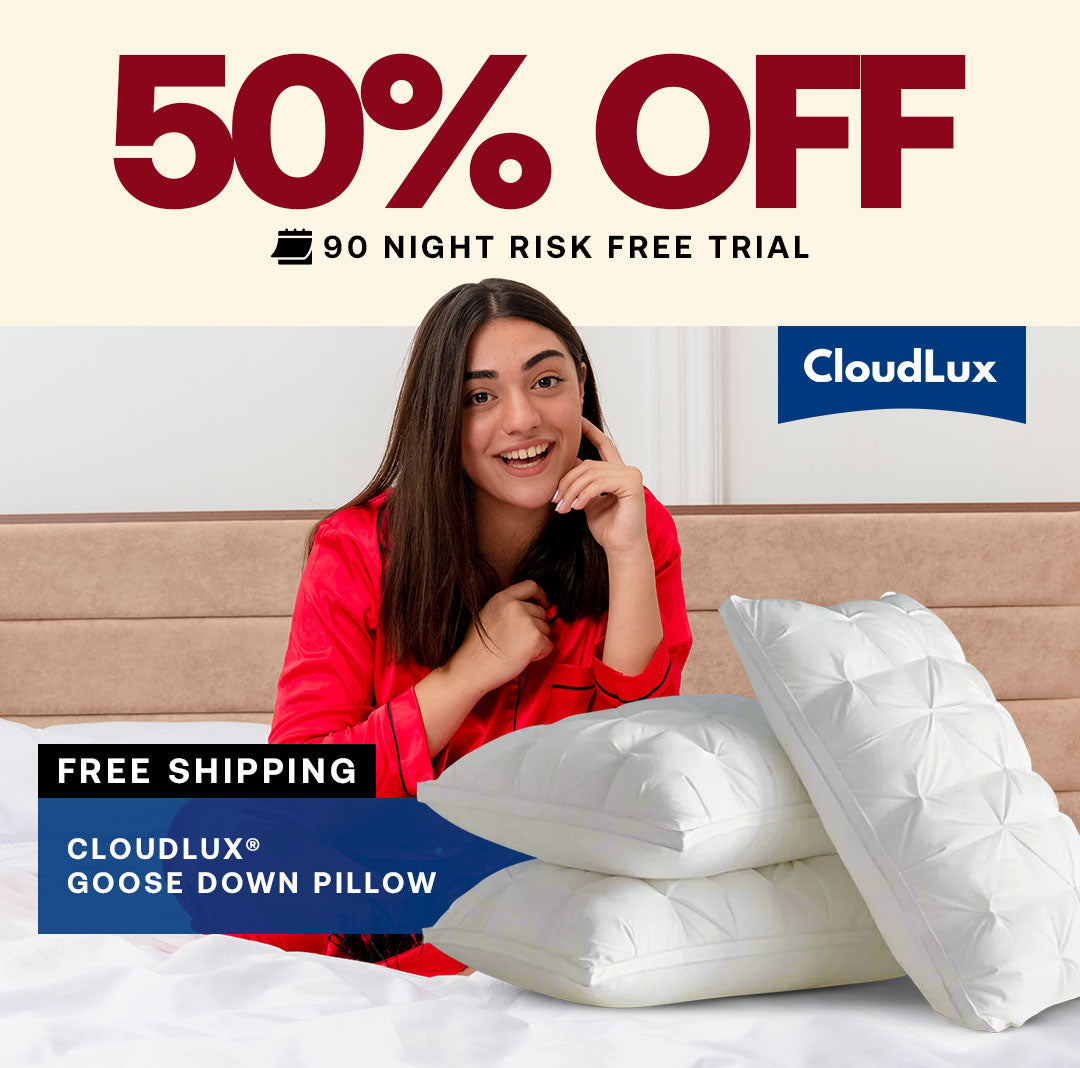 CloudLux® GOOSE DOWN PILLOW