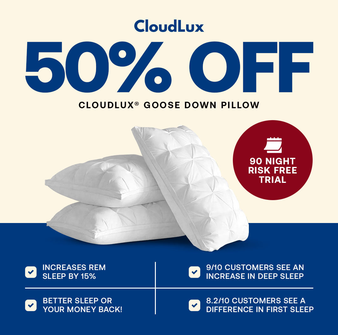 CloudLux® GOOSE DOWN PILLOW