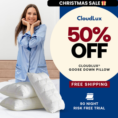 CloudLux® GOOSE DOWN PILLOW