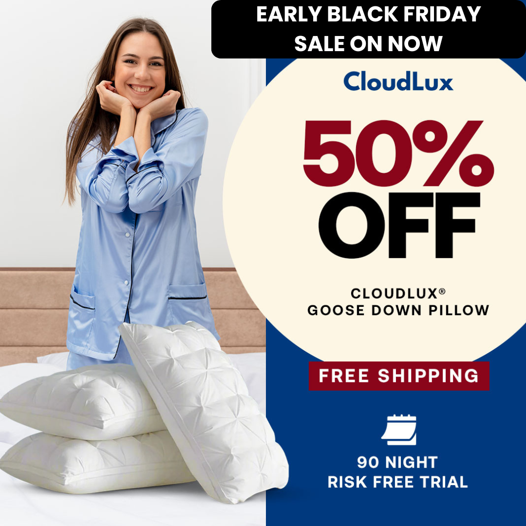 CloudLux® GOOSE DOWN PILLOW