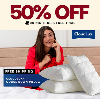 CloudLux® GOOSE DOWN PILLOW